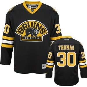   Reebok Alternate #30 Boston Bruins Premier Jersey
