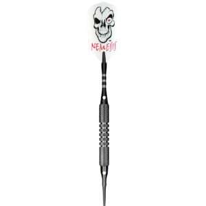  Bottelsen Nemesis Black Steal 90% Tungsten Soft Tip Dart 