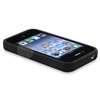 For iPhone 4 4S 4G 4GS G BLACK GEL Case+Car Charger+LCD  
