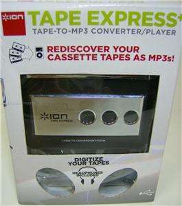 USB Cassette Player and audio interface with software. Brand New 