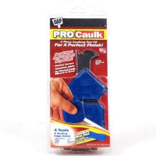 Lot of 2 Dap Pro Caulk 4 Piece Caulking Tool Kit  