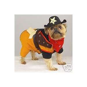  Happy Tails Cowboy Dog Halloween Costume SMALL