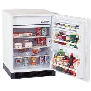 Summit BI605SSVH Built In Undercounter Refrigerator Freezer with 