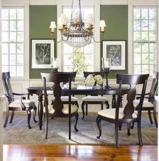 Thomasville Furniture Coterie Cherry Dining Table Set  