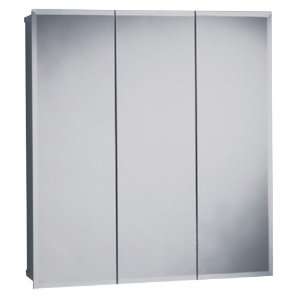  Zenith Products M24 Beveled Tri View Medicine Cabinet 