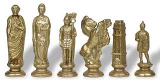 Ceasar Brass Chess Set by Italfama  