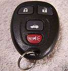 GENTLY USED** GM 4 Button Remote Keyless Entry Fob GM/L 15252034