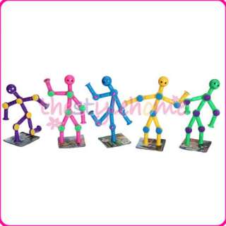1pc Movable Magnetic Man Toy w/ Magnet Board kids Fun  