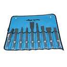 AJAX Tools Interchangeable Chisels Steel Use With Air Hammer Set of 9 