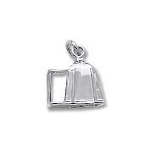 Camping Tent Charm   Sterling Silver