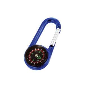  Lot of 10 Blue Aluminum Carabiners with Floating Dial 