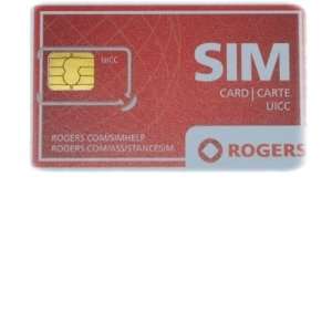  Rogers Wireless 3G Sim Card Electronics