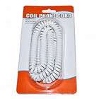 25FT TELEPHONE COIL CORD WHITE PHONE CABLE FEET