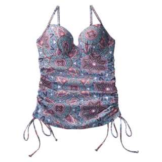   Womens Push Up Tankini Swim Top   Bloom Print.Opens in a new window