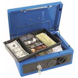   7110D Cash Box with Combination Lock and Key Lock