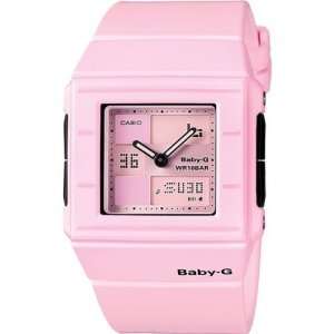  Casio Womens Baby G BGA200 4E2 Pink Resin Quartz Watch 