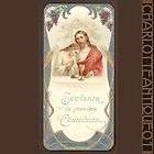 Art Nouveau First Communion souvenir french Holy Card Jesus Chalice