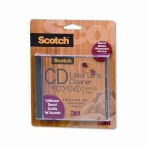     Scotch CD/DVD Laser Lens Cleaner Cartridge MMMAV101 Electronics