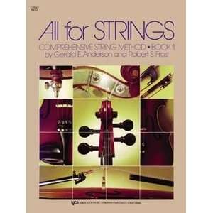  All for Strings Comprehensive String Method Cello 78CO 