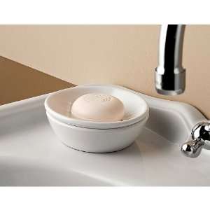   6871 Classic Style Round Ceramic Soap Dish 6871
