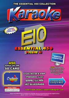 Chartbuster Essential 450 Vol. 10 450 G on SD Card  