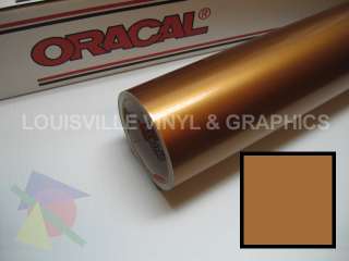 Roll 24 X 10 Copper Metallic Oracal 651 Sign Cutting Vinyl  