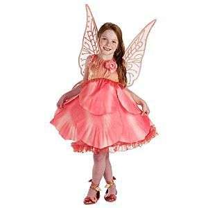 Disney Fairies Rosetta Costume Dress Tinkerbell NWT  