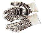 12 Pair) Memphis 9660LM Glove PVC Dot String Knit Gloves Size Large