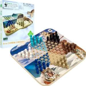  WWF Amur Chinese Checkers from FSC Certified Wood 