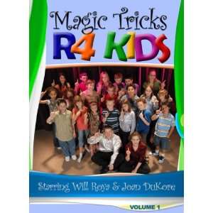  Magic Tricks R 4 Kids DVD #1   Starring Will Roya & Joan 