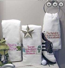 Aberdeen Hand Towel White Bath 14 Count Aida Cross Stitch 100% Cotton 