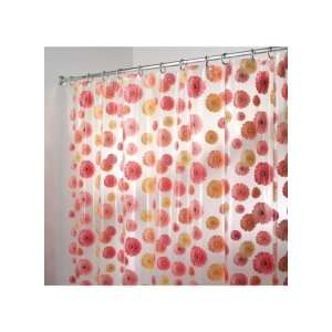    Interdesign Clear Gerbera Daisy Shower Curtain