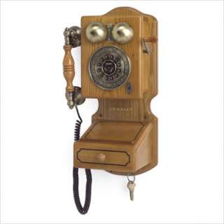 NEW 1920s COUNTRY WALL PHONE WITH MODERN TECHNOLOGY 710244279260 