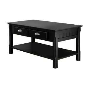  Winsome Wood Black Coffee Table Furniture & Decor