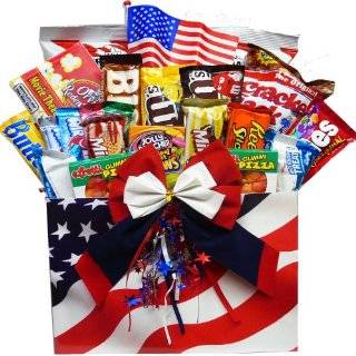 Art of Appreciation Gift Baskets All American Snacker Gift Box of 