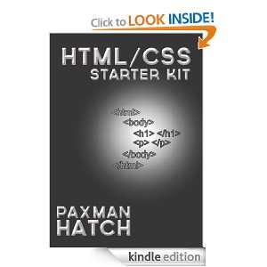 HTML/CSS Starter Kit (Starter Kits) Paxman Hatch  Kindle 