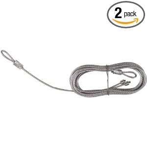   Spring Lift Cables, Galvanized, 8 Feet 8 Inch by 3/32 Inch, 2 Pack