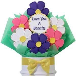  Love You Bunches Cookie Basket Bouquet