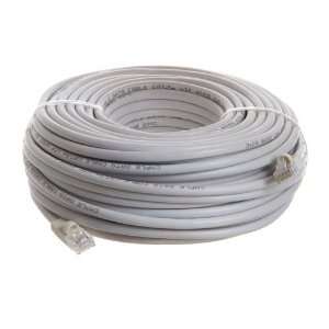  100 Ft Ethernet Network Patch Cable Cord Rj45 Cat5e White 
