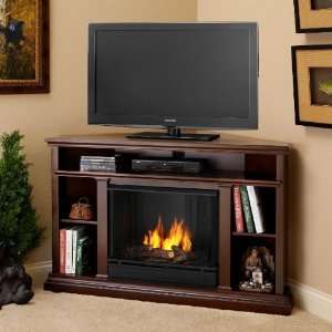   Churchill 3750 E Espresso Finish Gel Fuel Fireplace