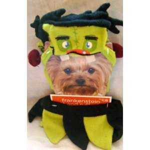  Frankenstein Dog Costume Hat and Ruff Size XS/S 