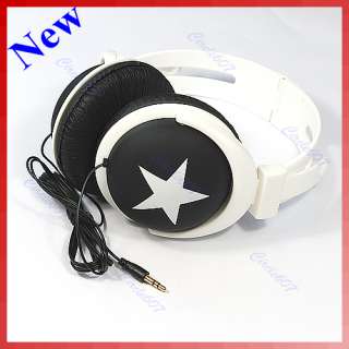 DJ Stereo Mix Style Star Headphone Hiphop  Mp4 Black  