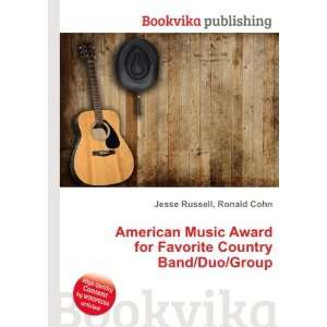   for Favorite Country Band/Duo/Group Ronald Cohn Jesse Russell Books
