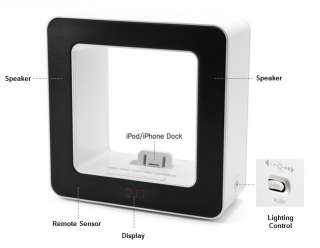 Teac SR LUXi iPod iPhone Audio Dock Table Lamp Alarm  