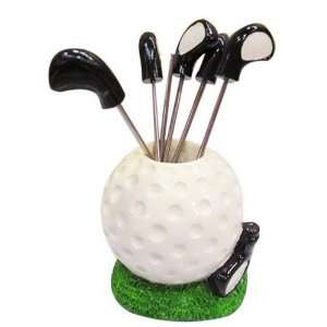  Golf Set Fruit Picks