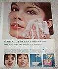 1966 ad Dove beauty Soap face skin Cute girl VINTAGE AD