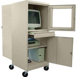   Computer Security Workstation   For CRT Monitor, Putty, Model# JG2663