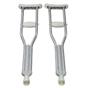  Crutches Junior Aluminum Pair