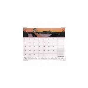  Visual Organizers Harbor Views Monthly Desk Pad Office 