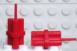 NEW Lego Minifig Agents WEAPON   RED DYNAMITE STICKS/BUNDLE x2  